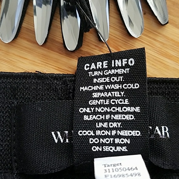 Gorgeous Black Sequin Skirt - Picture 7 of 8